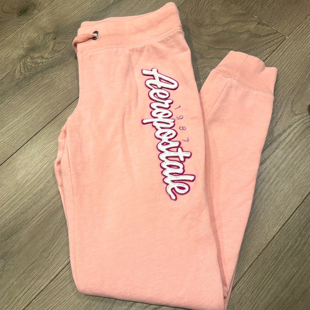 Aeropostale Girls XS Pink Joggers